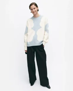 Arkki Heijastus Unikko Knitted Cotton Pullover