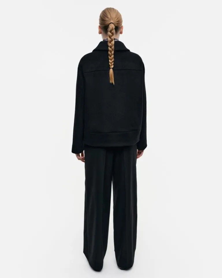 Asetelma Solid Wool Coat