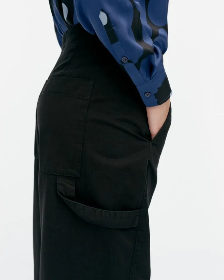 Funktio Solid Cotton Trousers