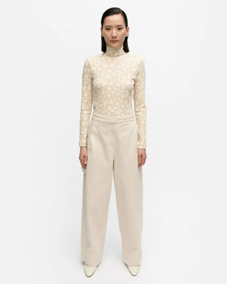 Funktio Solid Cotton Trousers