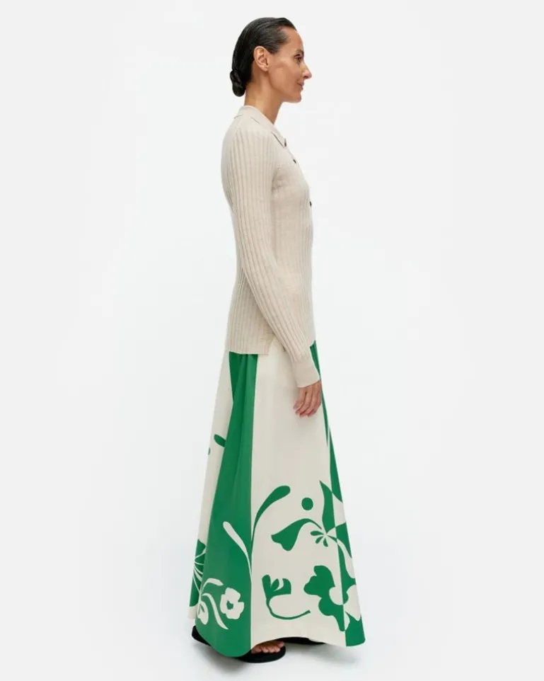 Iitu Solid Knitted Wool Pullover