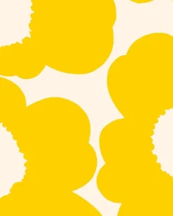 Iso Unikko Cotton Sateen Fabric