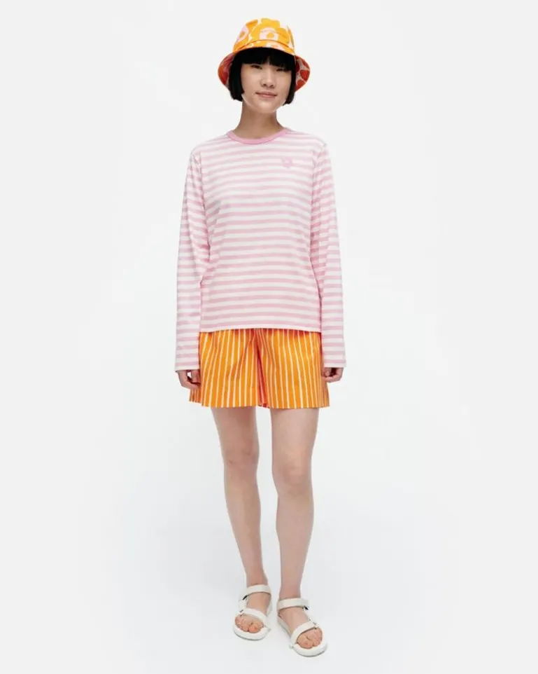 Kioski Tasaraita Relaxed Longsleeve Jersey Top