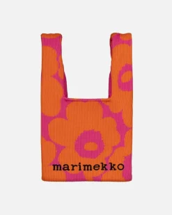Knitted Mini Tote Unikko Shoulder Bag