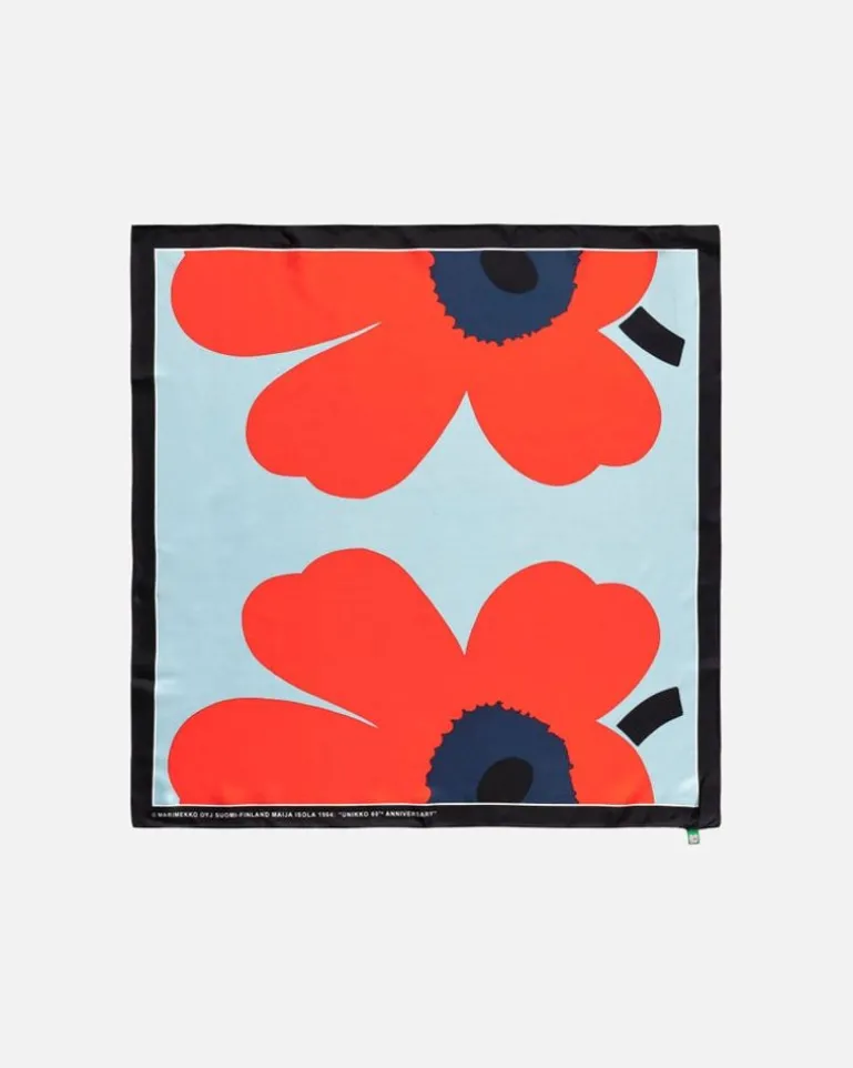 Lauhtua Heijastus Unikko Silk Scarf