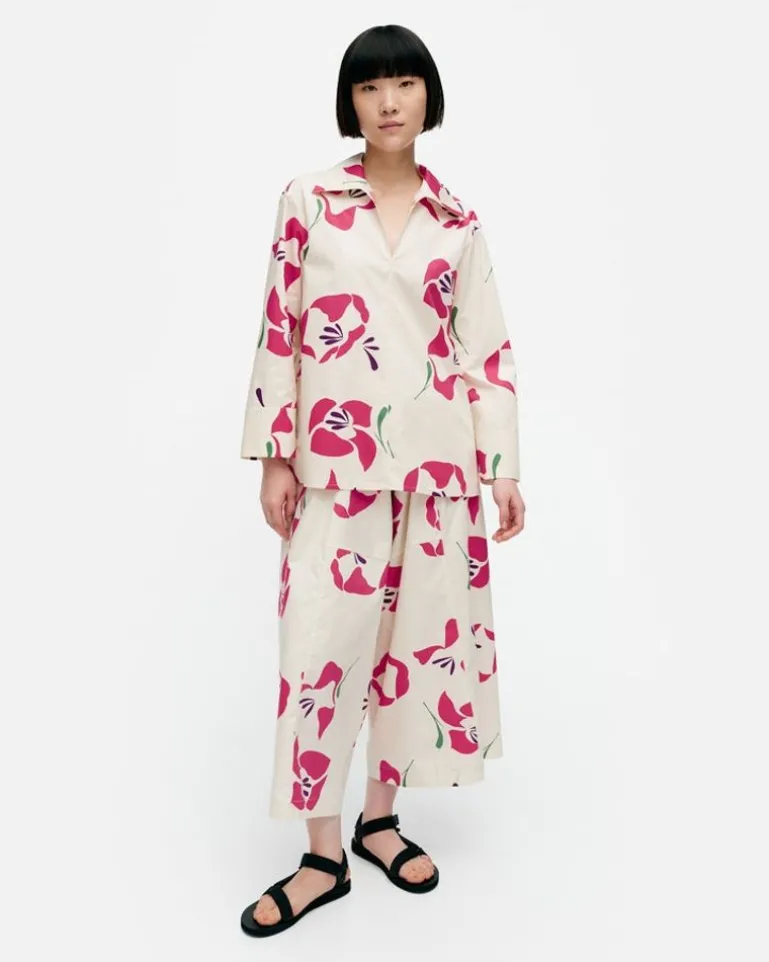 Mikea Helakka Cotton Poplin Blouse