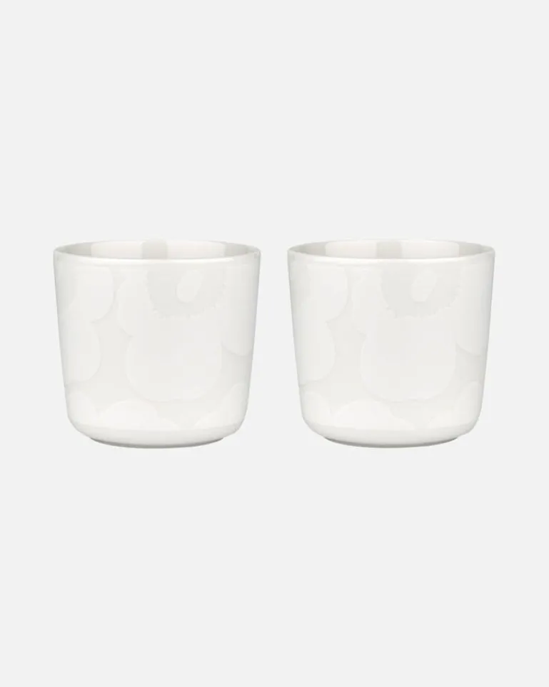 Oiva / Unikko Cup Set 2 Dl, Without Handle, 2 Pcs