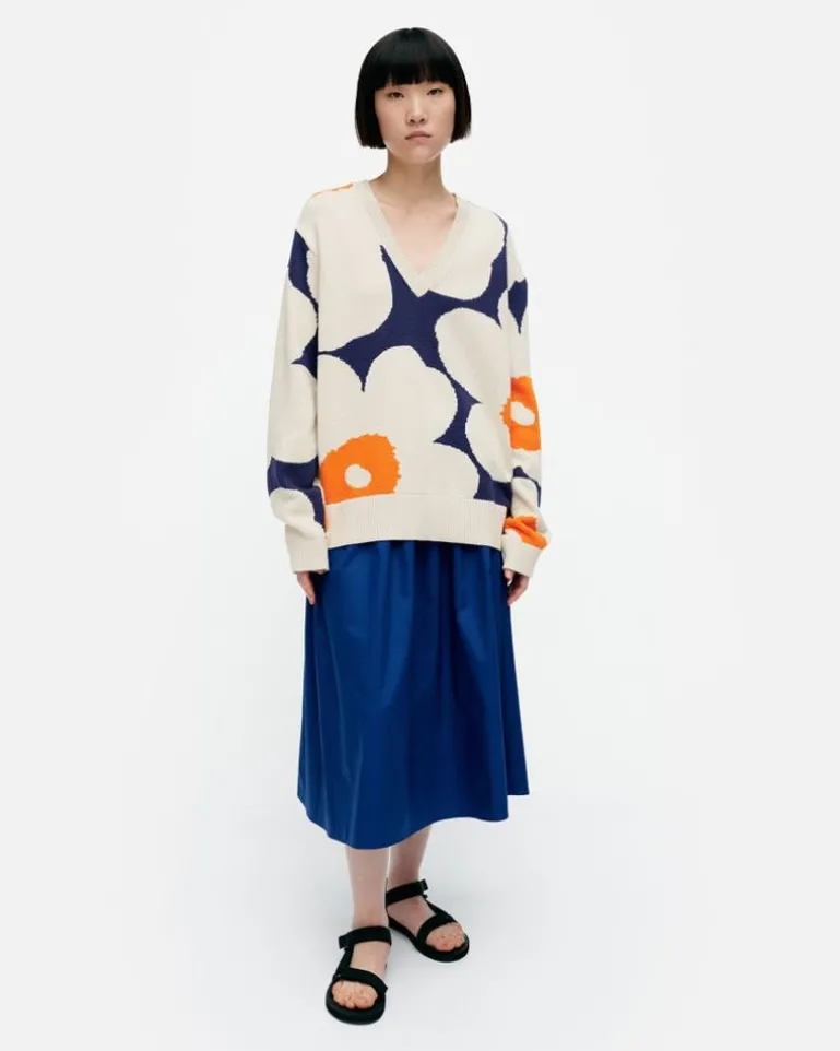 Paiva Unikko Knitted Cotton Pullover