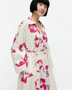 Perenna Helakka Cotton Poplin Dress