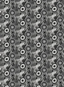 Pieni Siirtolapuutarha Cotton Fabric