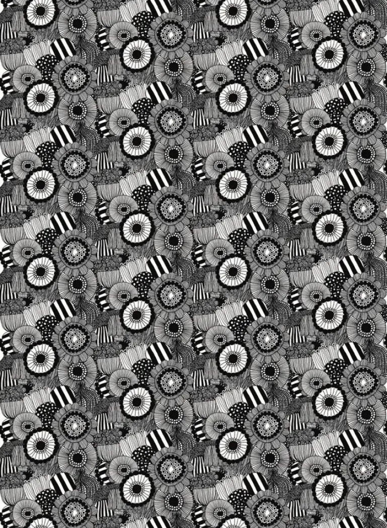 Pieni Siirtolapuutarha Cotton Fabric