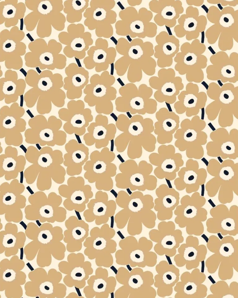 Pieni Unikko Acrylic-Coated Cotton Fabric