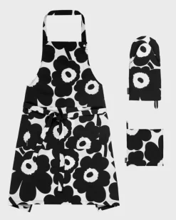 Pieni Unikko Kitchen Textile Set