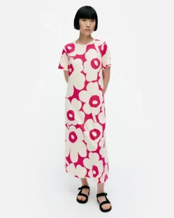 Pisteinen Unikko Jersey Dress