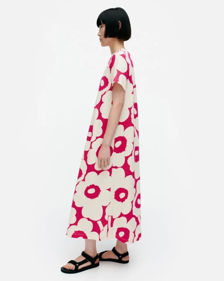 Pisteinen Unikko Jersey Dress