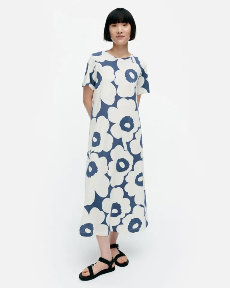 Pisteinen Unikko Jersey Dress
