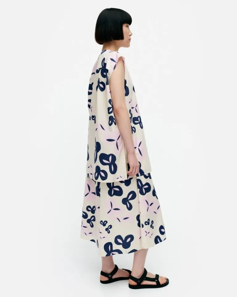 Pudas Poiminto Cotton Poplin Tunic