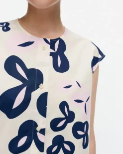 Pudas Poiminto Cotton Poplin Tunic