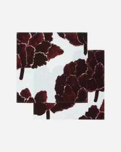 Random Assortment Cotton-Linen Napkins 2 Pcs Varying Colours & Patterns