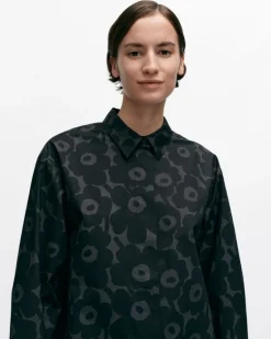 Ruoste Mini Unikko Cotton Poplin Shirt