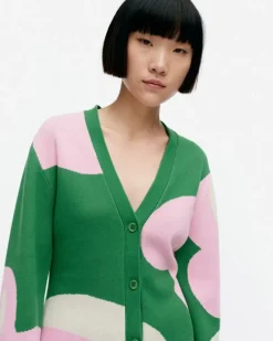 Tyrske Poiminto Knitted Cotton Cardigan