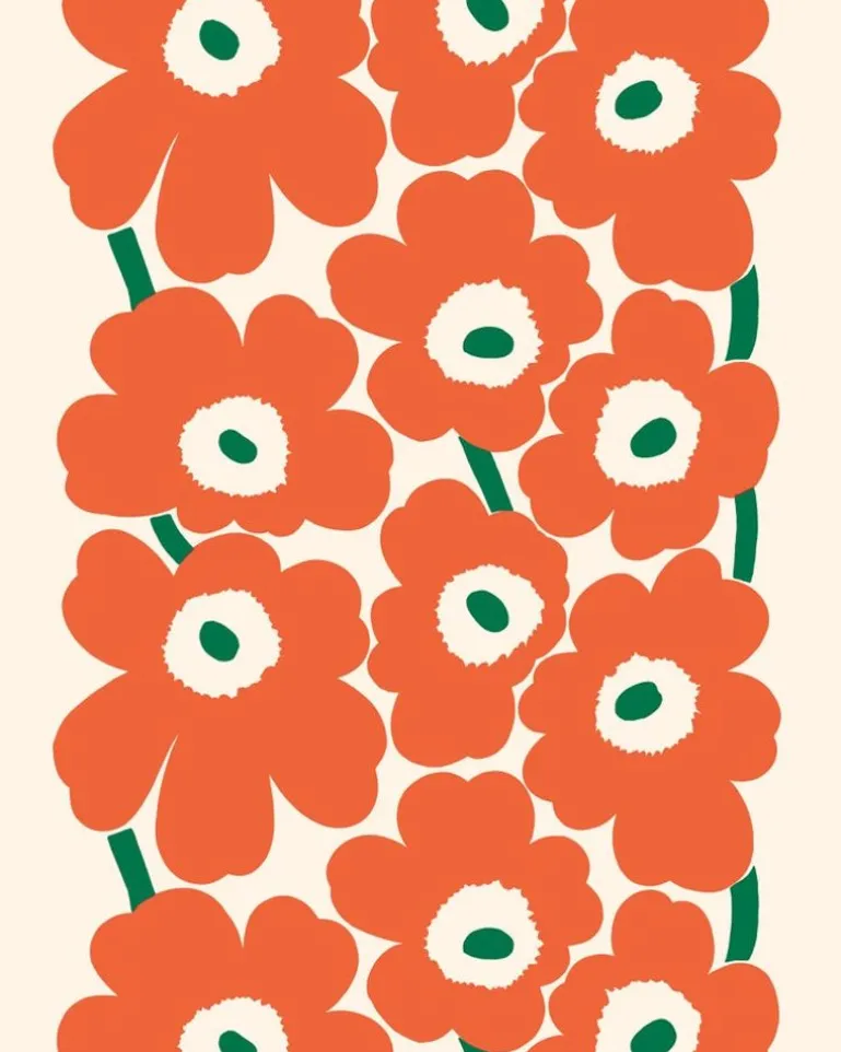 Unikko Cotton Sateen Fabric