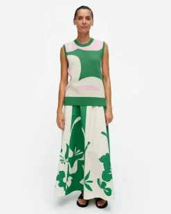 Vesikko Poiminto Knitted Cotton Vest