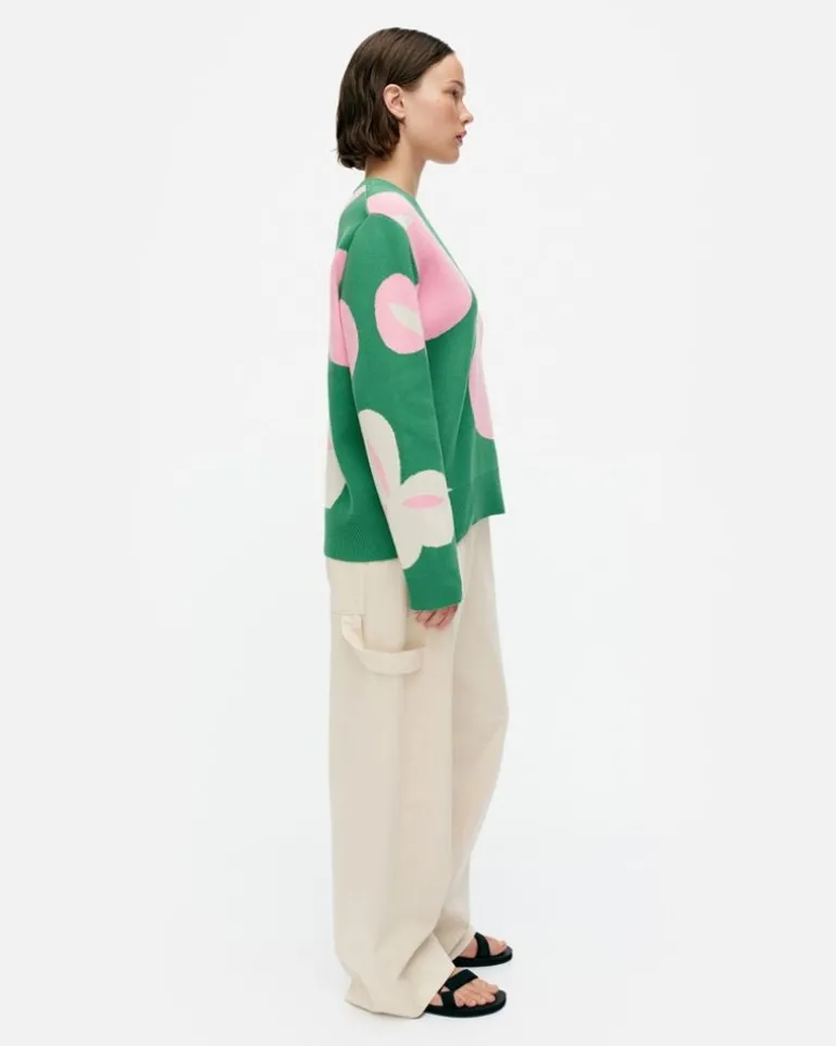 Viuhko Poiminto Knitted Cotton Pullover