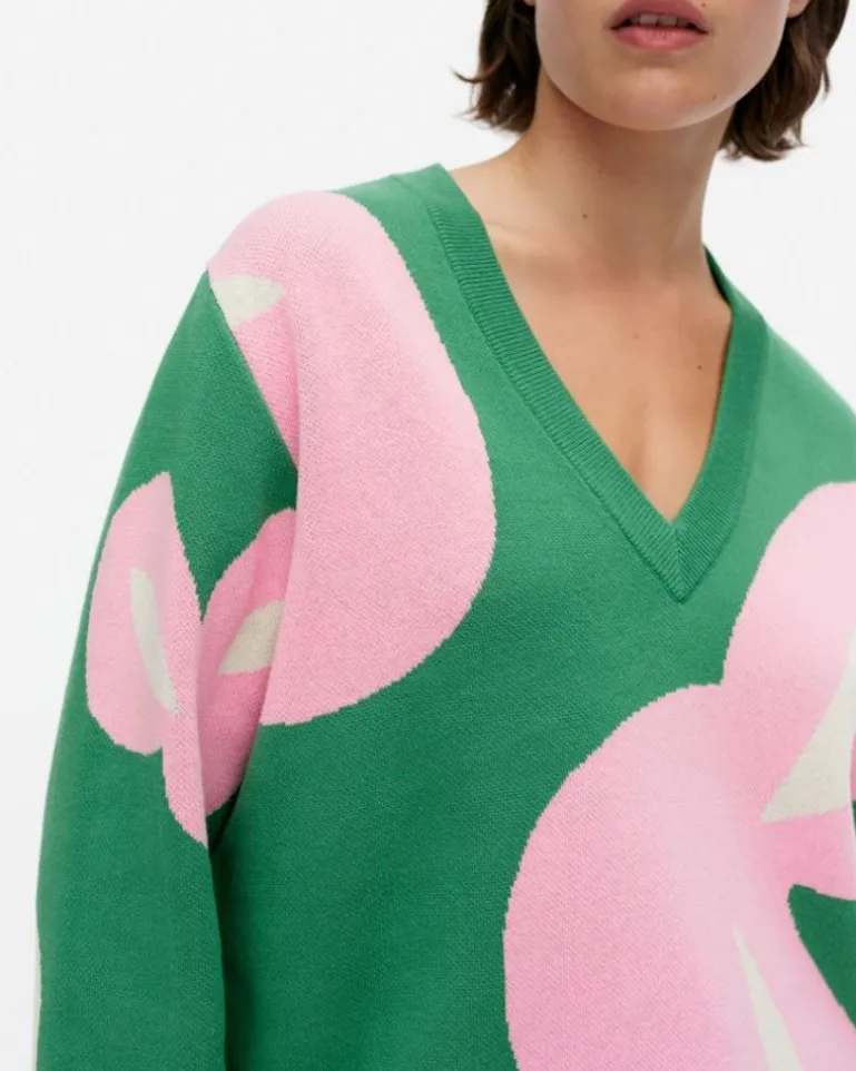 Viuhko Poiminto Knitted Cotton Pullover